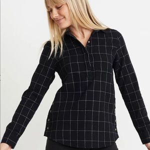 Marine Layer Kiera popover shirt size Large